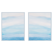 Cool Blue Watercolor Pair | Urban Garden Prints