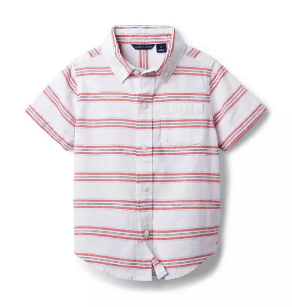 Striped Linen Shirt | Janie and Jack