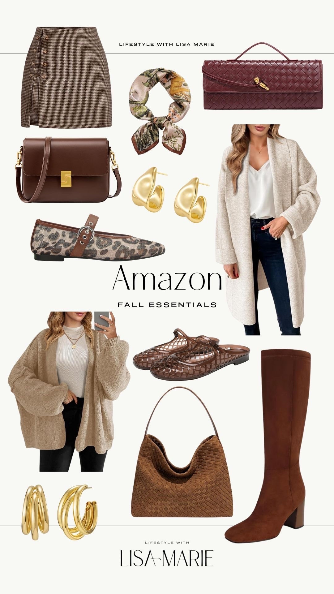 Fall must haves from Amazon. Cool weather essentials. Oversized sweaters. Fall boots. Best seller earrings. Leopard flats. Jelly mules. Affordable fall handbags. 


#LTKSeasonal #LTKItBag #LTKShoeCrush