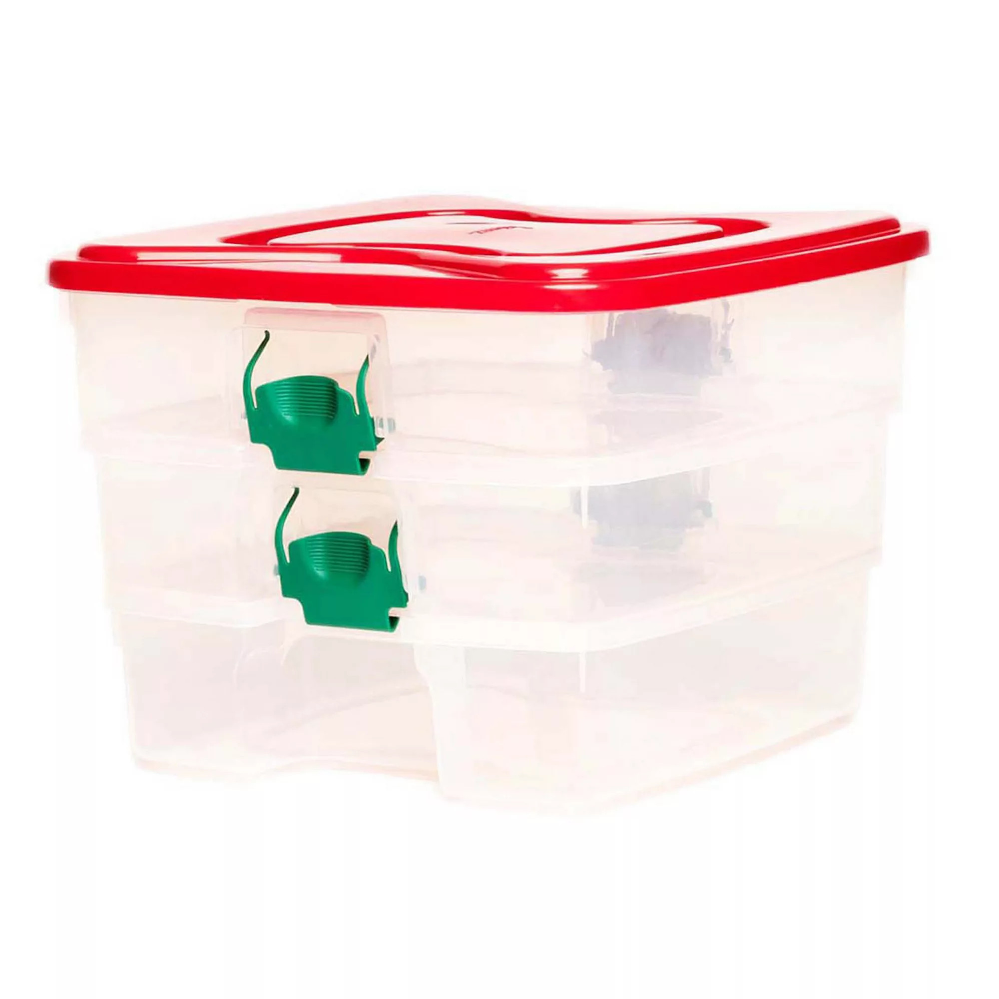 Homz 3-in-1 Organizer Storage Container with Ornament Dividers | Kohl's