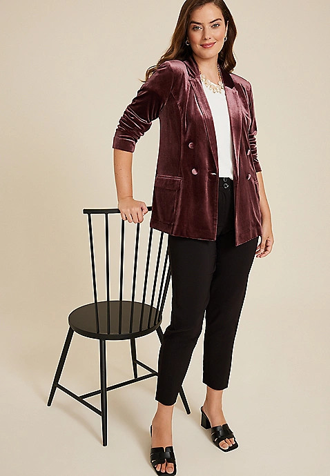 Velvet Blazer | Maurices
