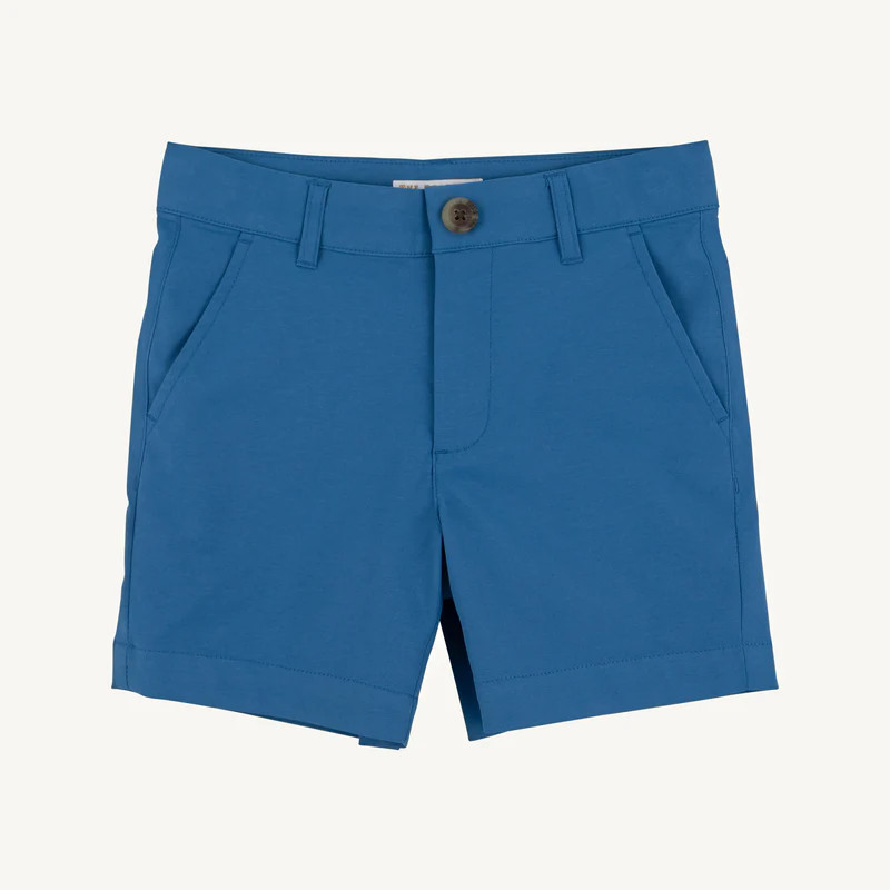 Prepletic Charlie's Chinos Boys Shorts - Wood Boat Blue | The Beaufort Bonnet Company