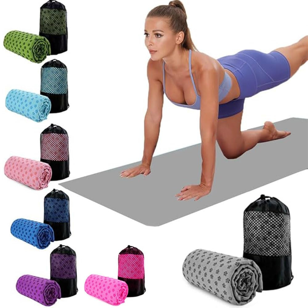 Oaygat Yoga Towel Sweat Absorbent Non-slip Yoga Towel Quick-drying Yoga Mat Hot Mat Cloth Breatha... | Amazon (UK)