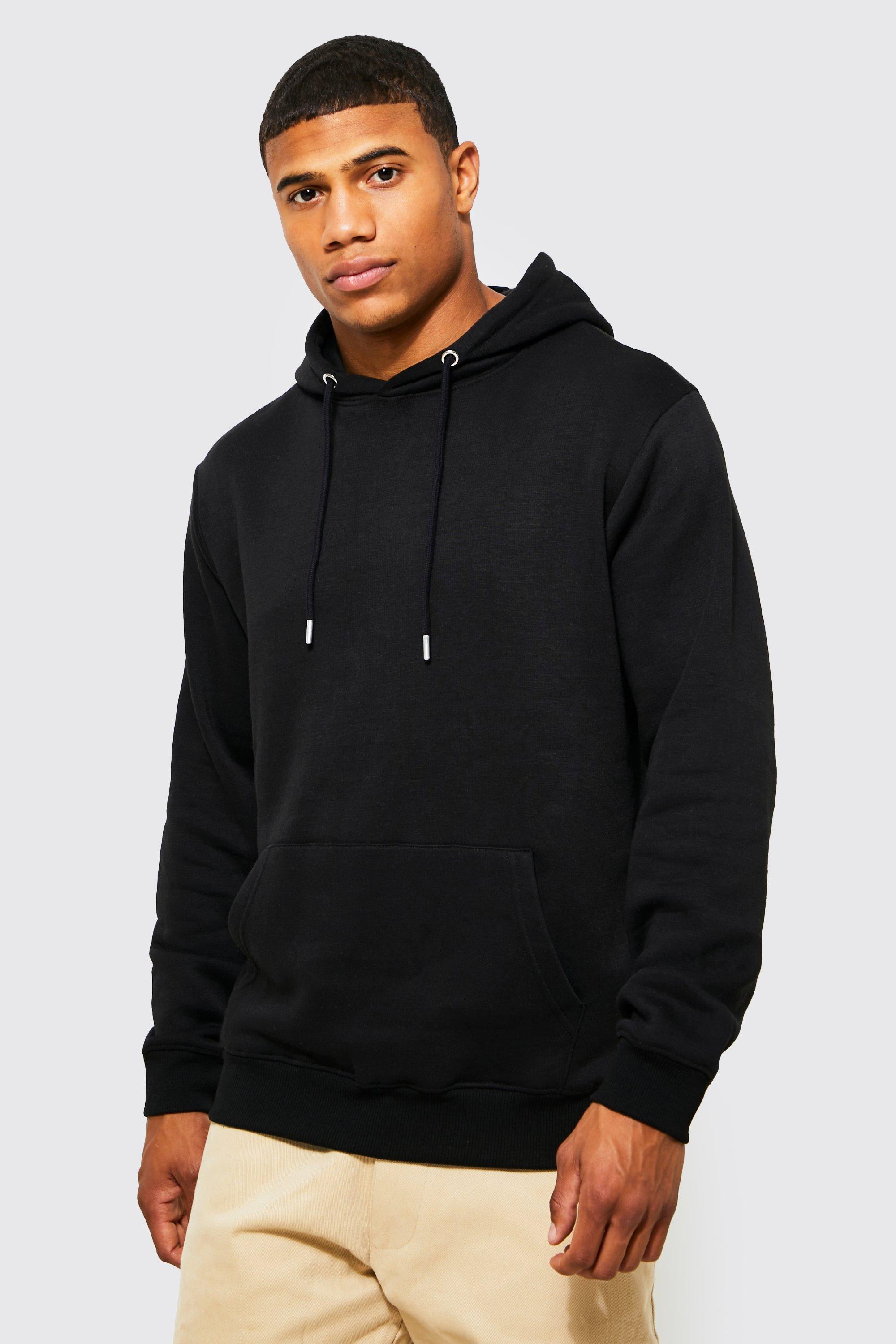 Basic Over The Head Hoodie | boohooMAN (DE, IE & UK)