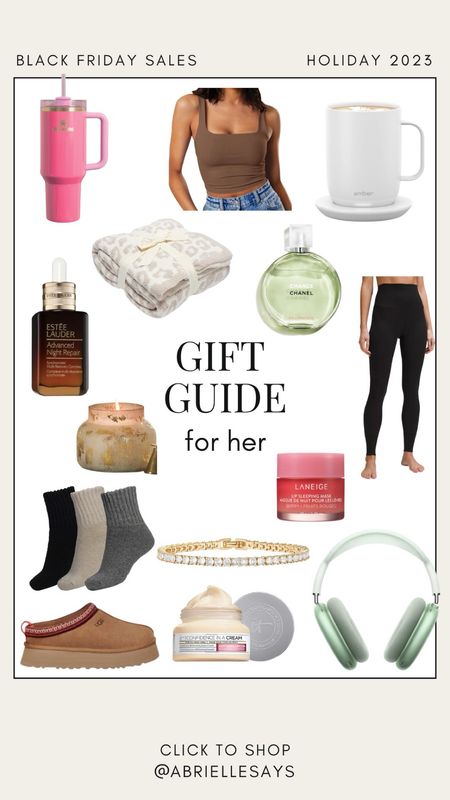 Gift guide for her!  #abriellesays #giftguide #giftsforher 

#LTKCyberWeek #LTKGiftGuide #LTKHoliday