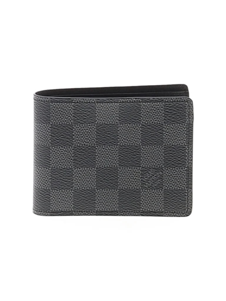 Louis Vuitton 100% Coated Canvas Gray Black Coated Canvas Wallet One size - 53% off | ThredUp (US)