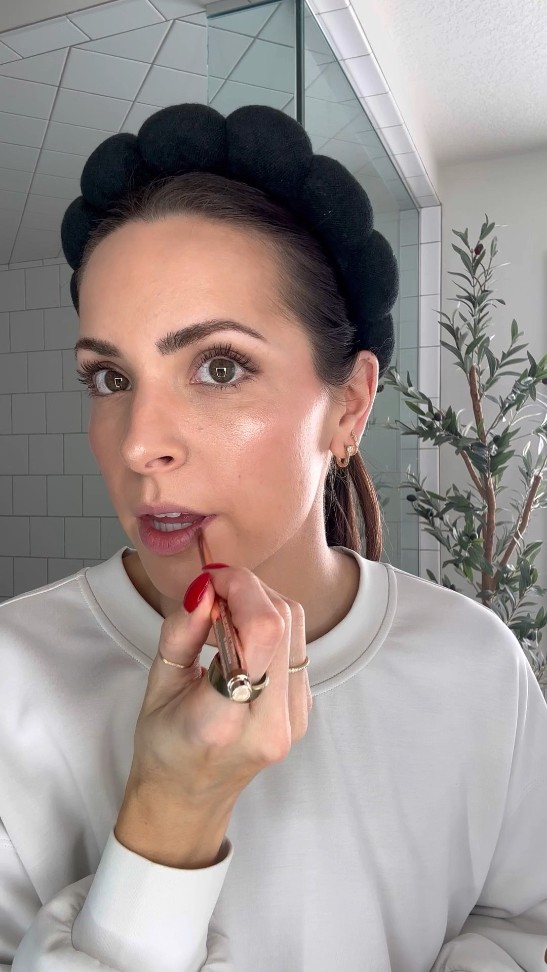 GRWM makeup from this morning! 

Shade names: 
Cc+ cream: neutral tan
Fenty drops: 6 
Bronzer: 1.5, code TAYMB
Blush: spice gal, code TAYMB
Highlight: mesmerize ✨ 
Brow powder: dark brown
Lip liner: she’s strong 
Gloss: $weetmouth 

Tarte code STYLEDPRESS15
Dibs code TAYMB 

#LTKfindsunder50 #LTKVideo #LTKbeauty