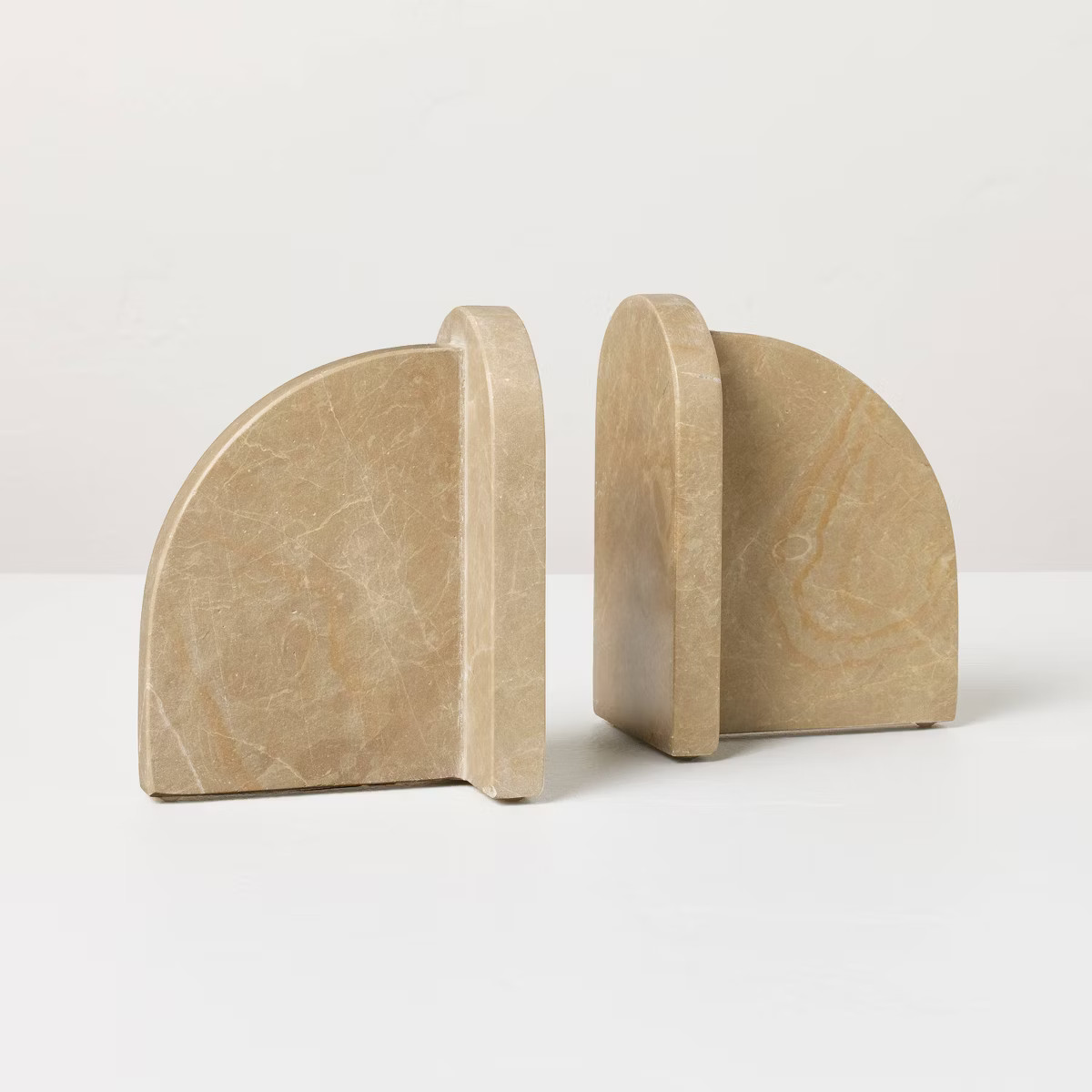 Set of 2 Marble Bookends - Hearth & Hand™ with Magnolia | Target