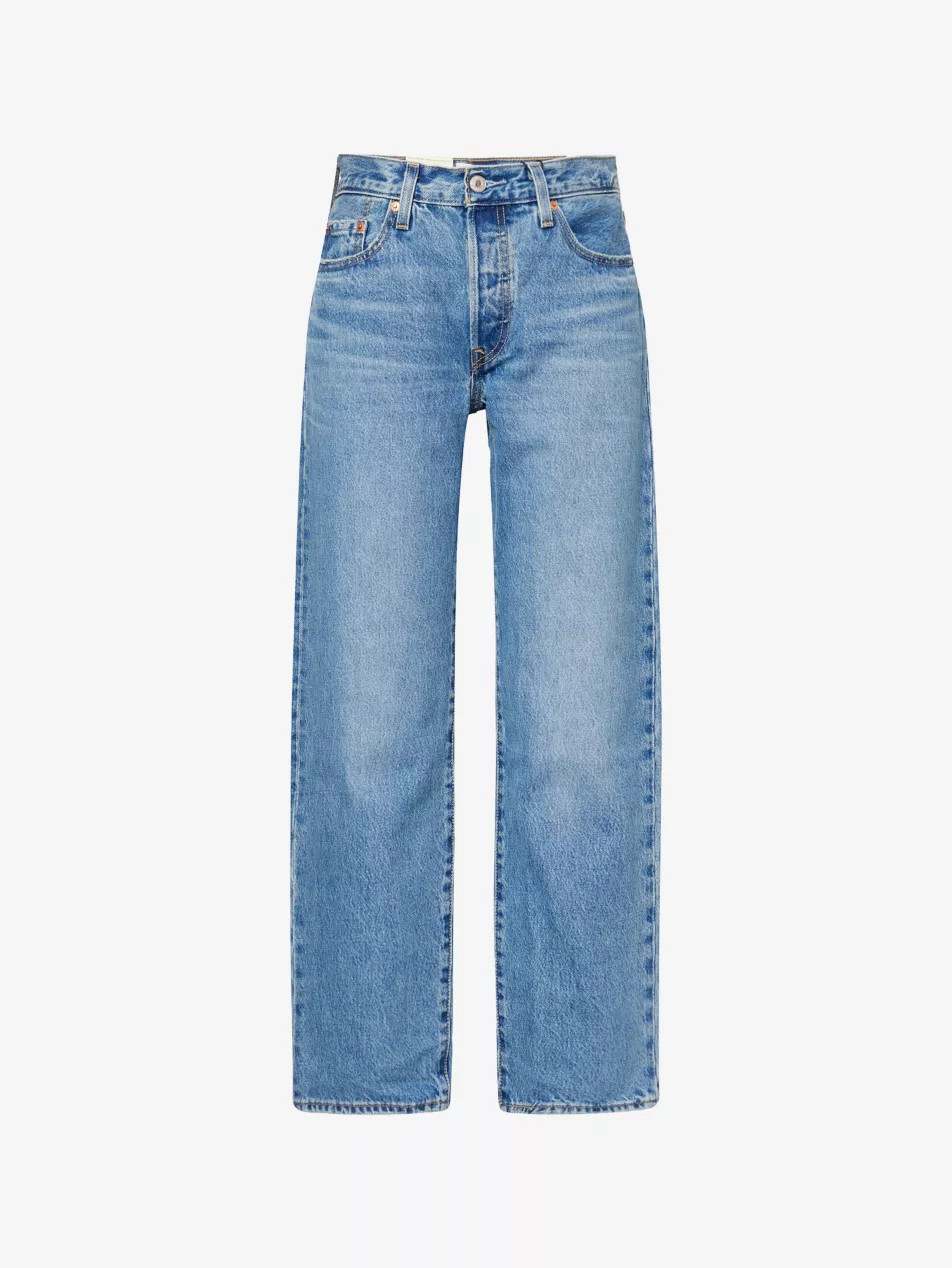 501® 90's Ankle Straight-Leg Denim Jeans | Selfridges