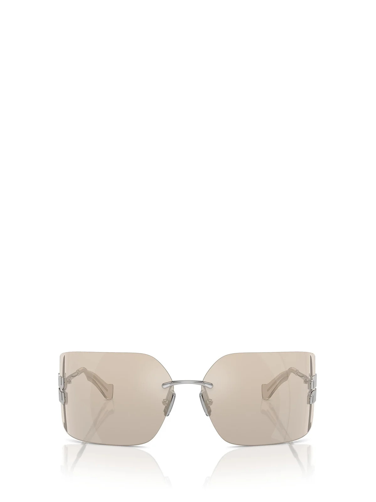 Miu Miu Eyewear Wraparound Sunglasses | Cettire Global