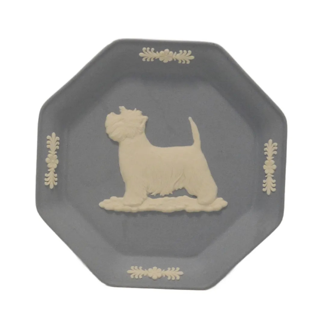 Wedgewood Trinket Dish With West Highland Terrier "westie" Dog, Vintage Westie, Collectible West ... | Etsy (US)