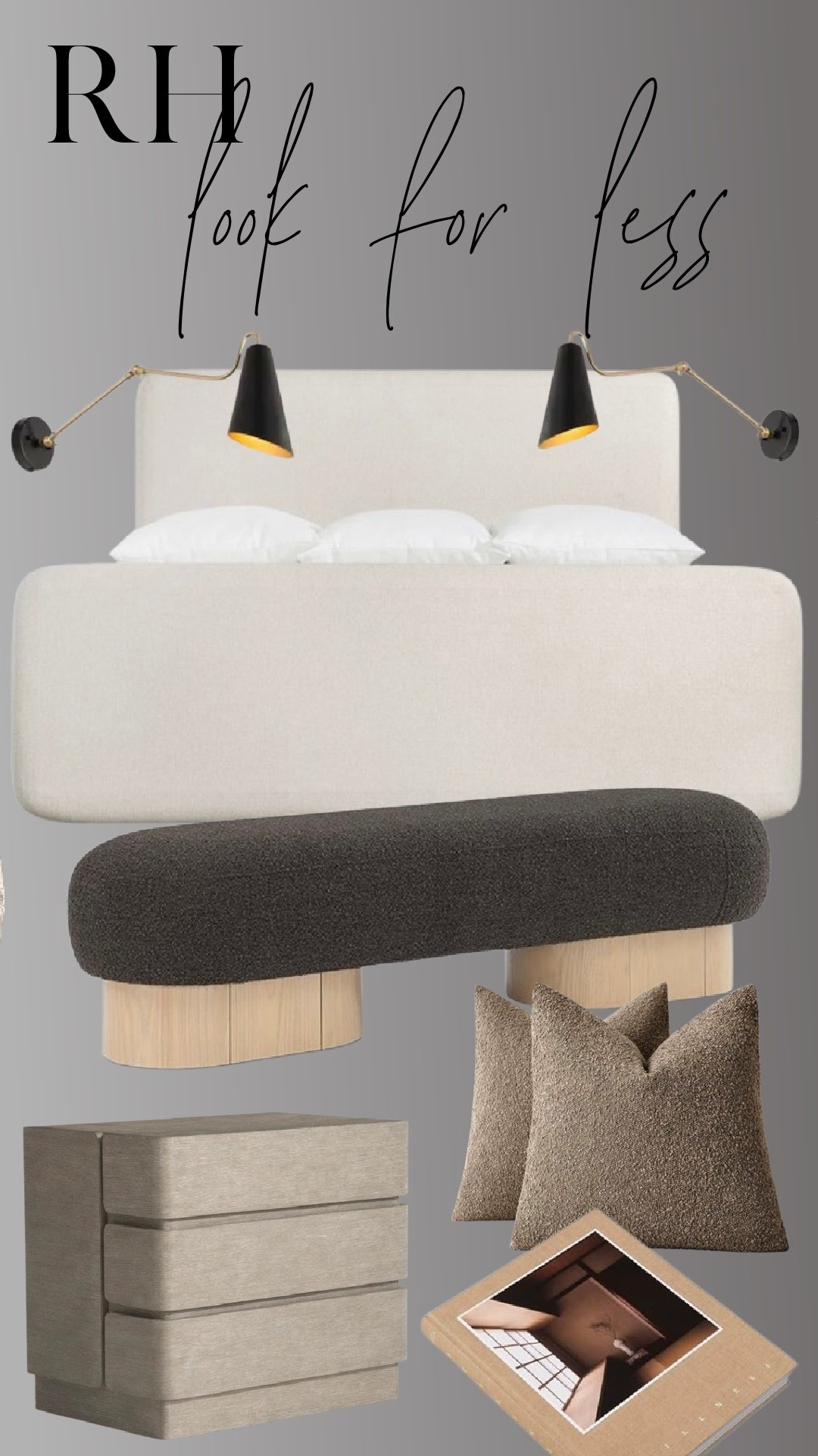 RH look for less — without sacrificing the vibe.

This bed + bench combo looks straight out of a designer showroom, but it’s actually Amazon. Soft curves, neutral textures, and those little sculptural details that make a bedroom feel intentional and elevated.

If you love Restoration Hardware style but not Restoration Hardware prices… this is for you.
Everything is linked here 🤎


#LTKSaleAlert #LTKHome