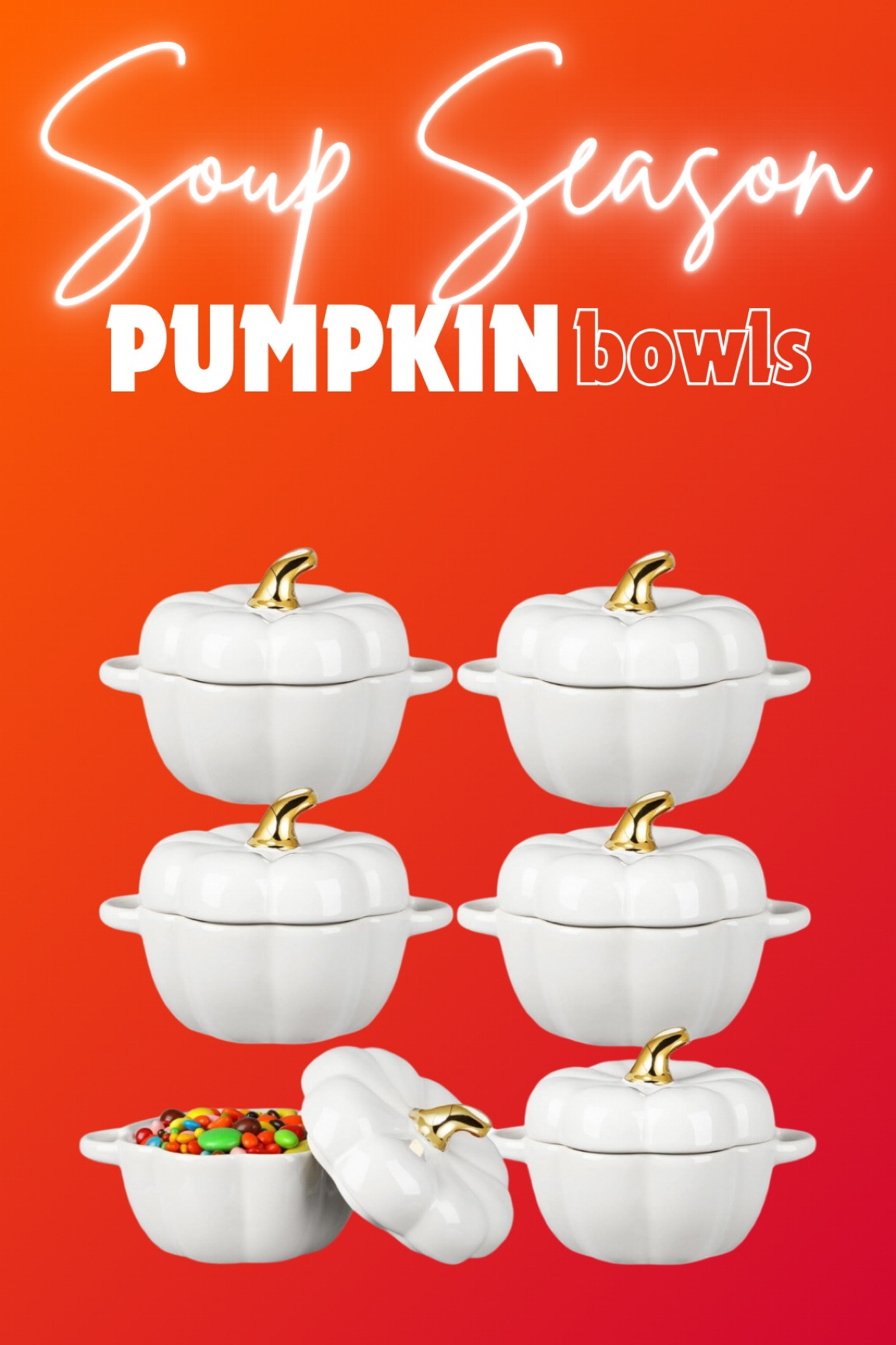 These are literally so adorable and perfect for warm soups as Fall approaches! 🍁🍂

#LTKHome #LTKHalloween #LTKSeasonal