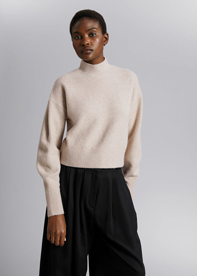 Mock Neck Sweater | & Other Stories US