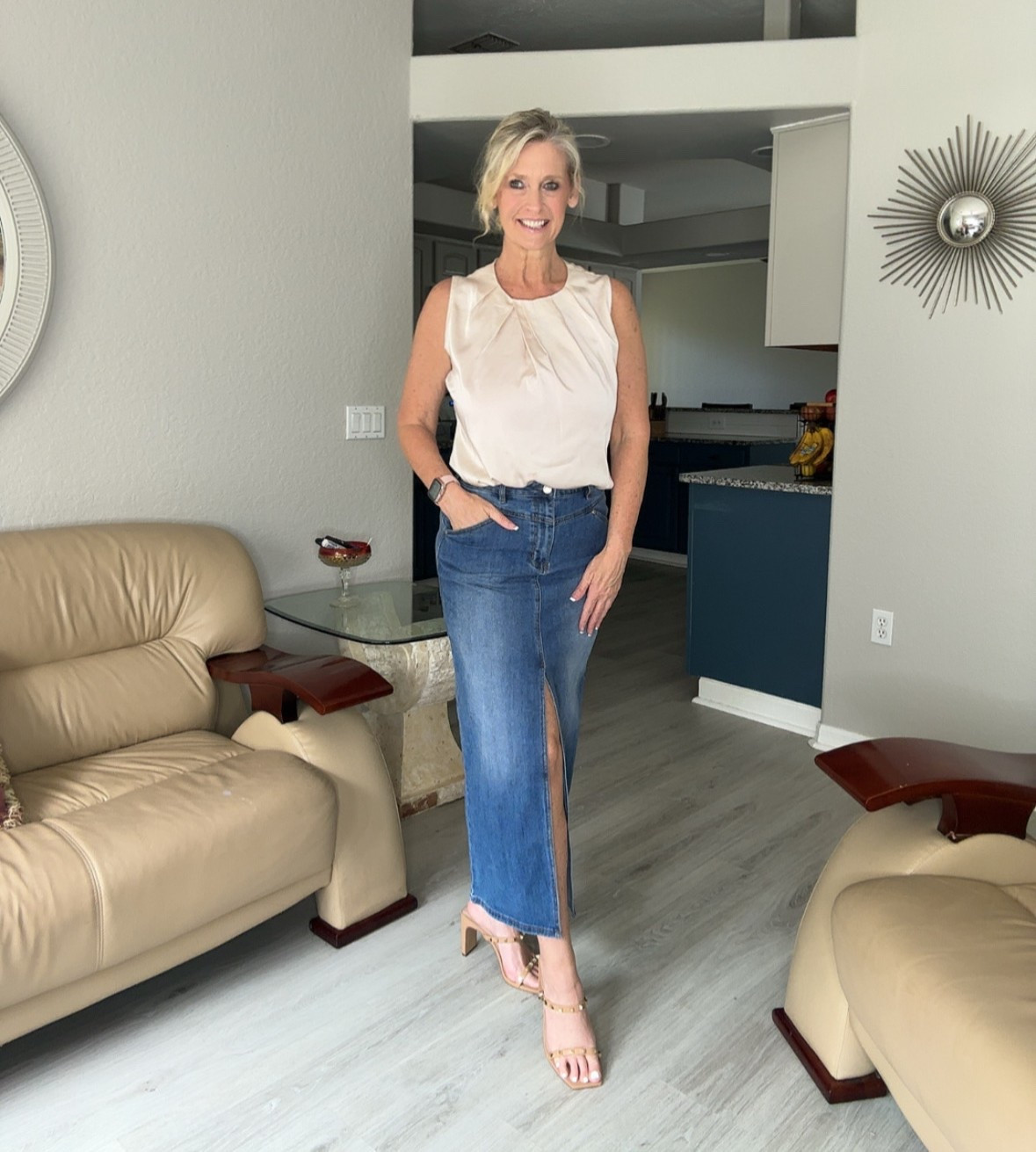 Looks dressy but it’s super comfortable

#LTKOver40 #LTKootd