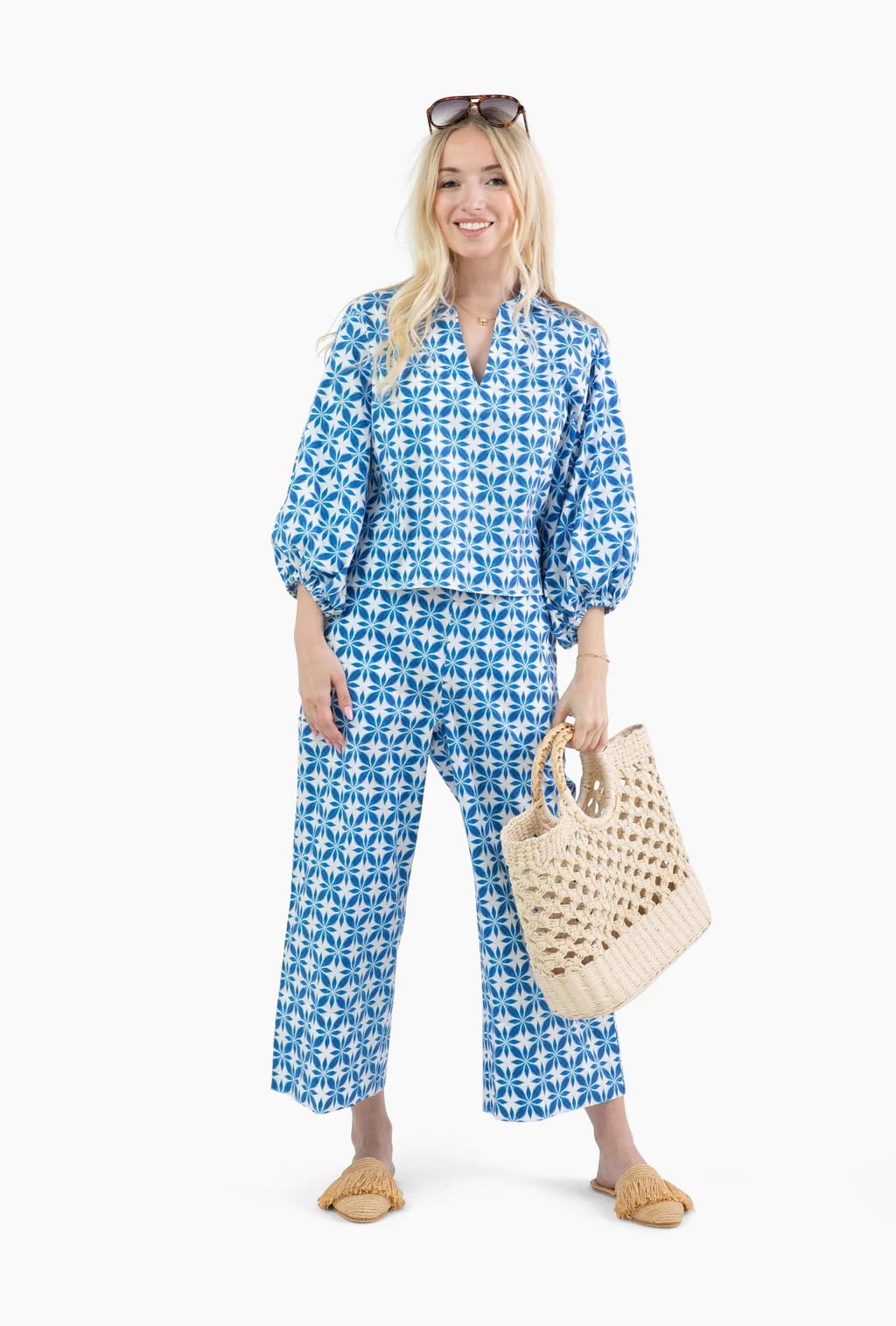 Take Pause Pant Set - Calypso | Quiet Culture