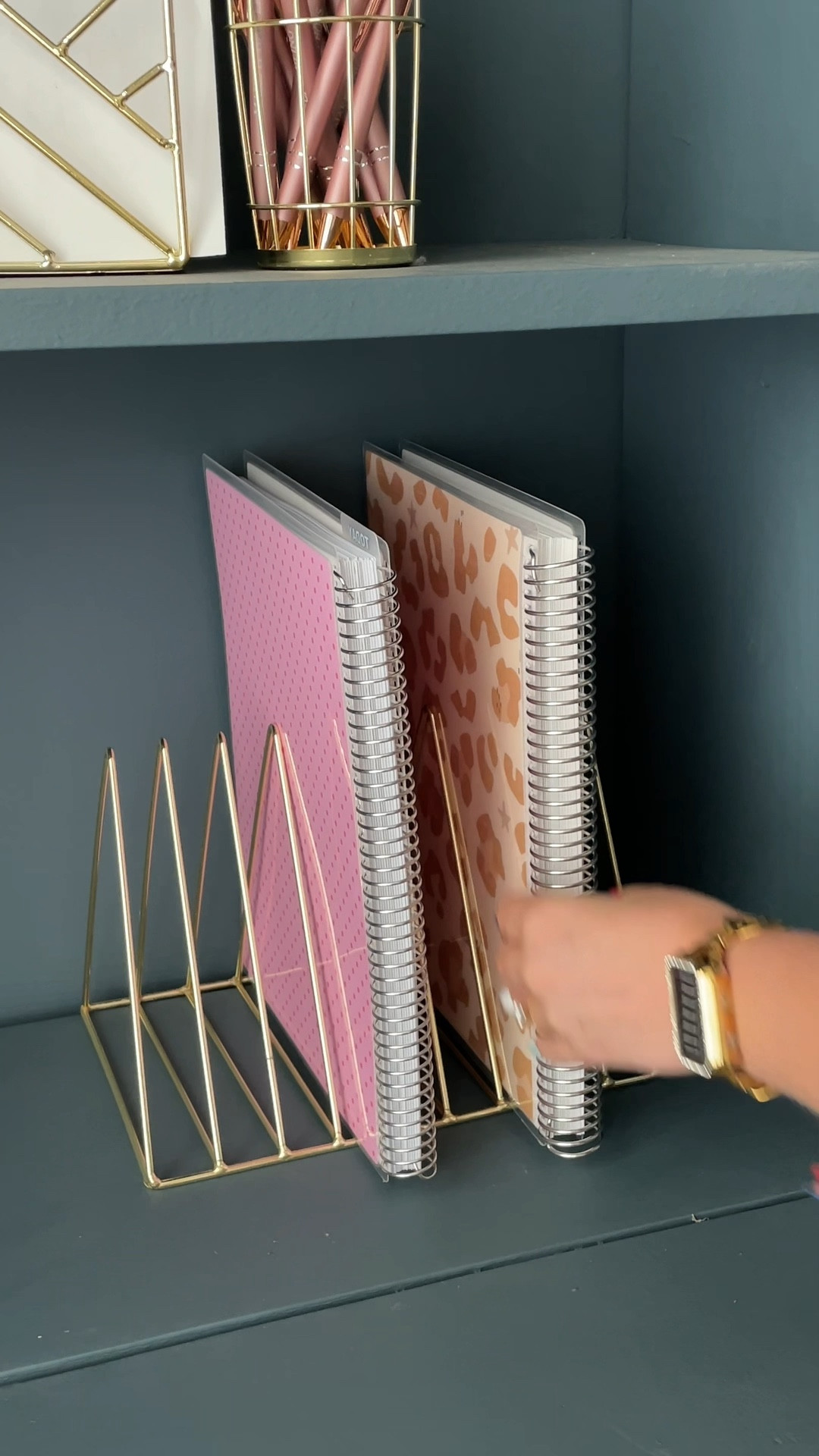 Love this gold magazine holder for my office! Fits my 4TheLoveofPi planners!!

#LTKhome #LTKunder50 #LTKunder100