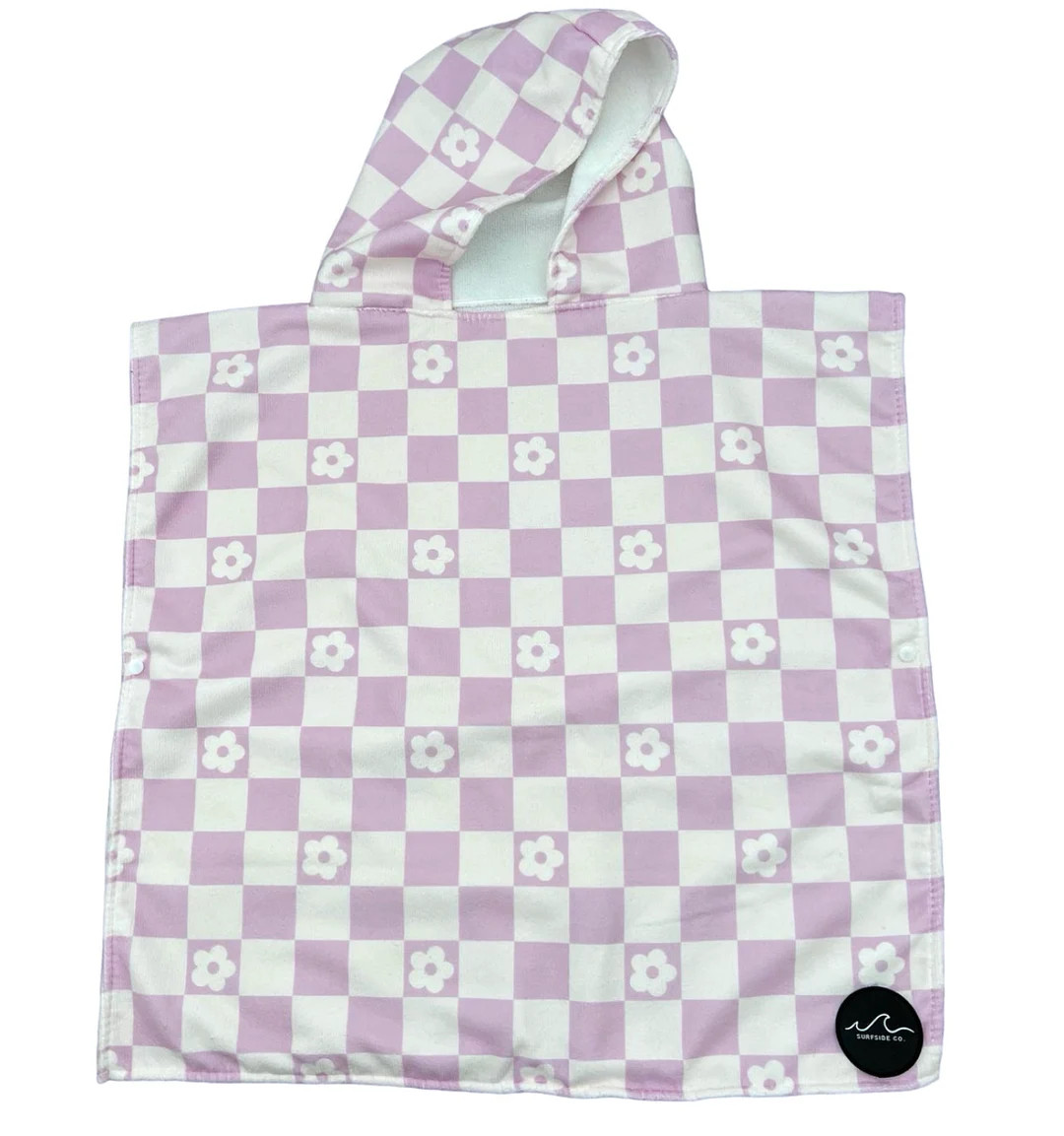 NEW Purple Daisy Baby Beach Towel, Toddler Beach Towel, Children Beach Towel, Baby Hooded Towel, ... | Etsy (US)