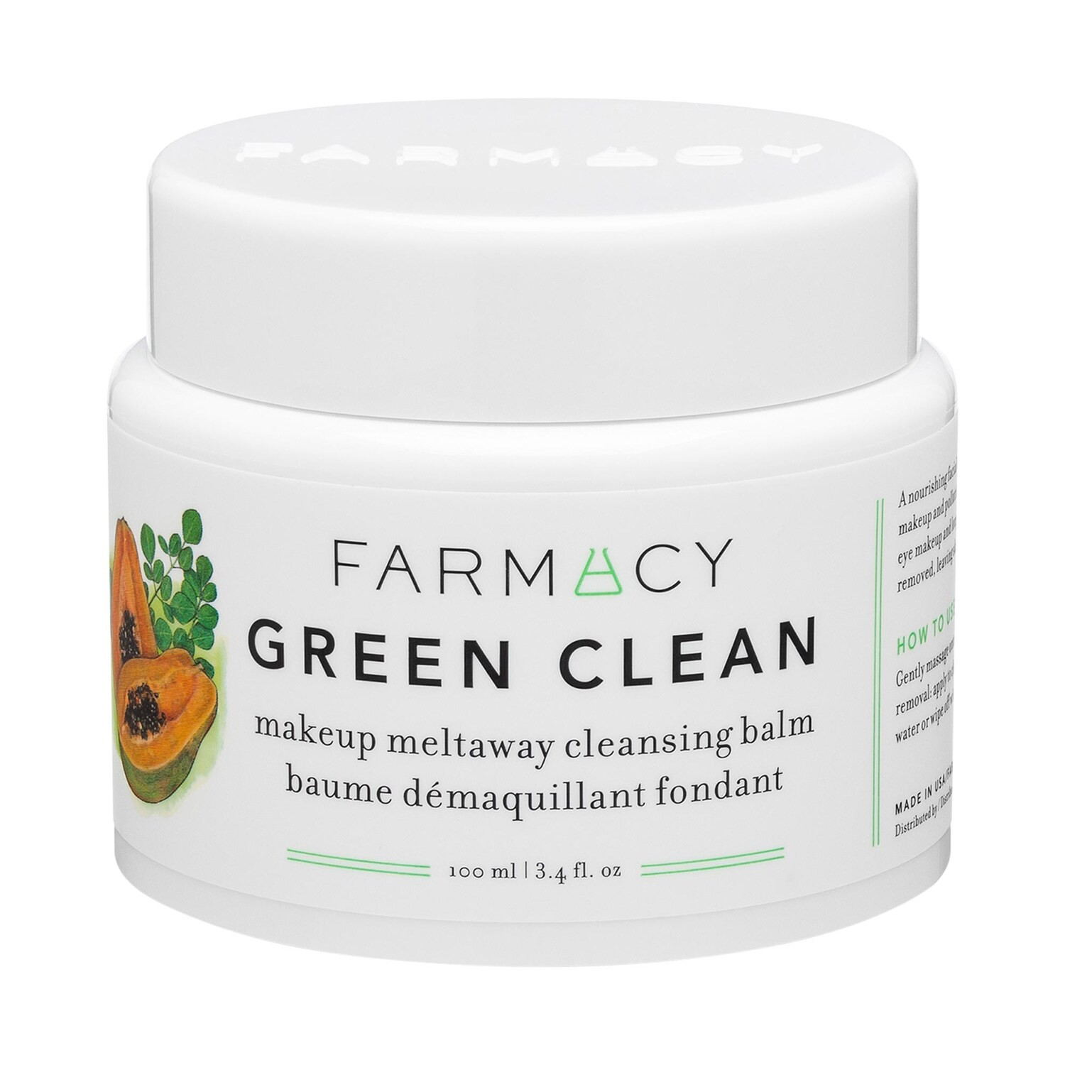 Green Clean Makeup Removing Cleansing Balm - Farmacy | Sephora | Sephora (US)