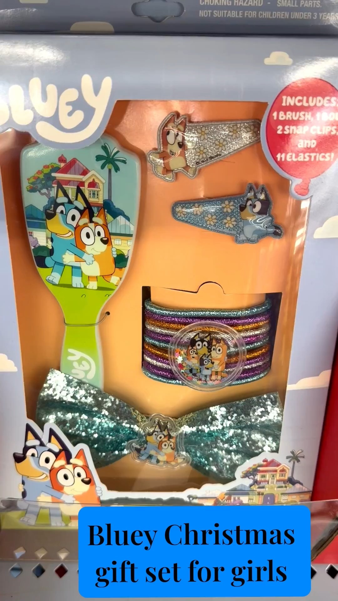 Bluey Christmas gift set for girls cute Bluey hair accessory kit for just $5 #giftset #bluey #hairaccessories #christmasgift #giftforgirls #haircare

#LTKHoliday #LTKGiftGuide #LTKKids