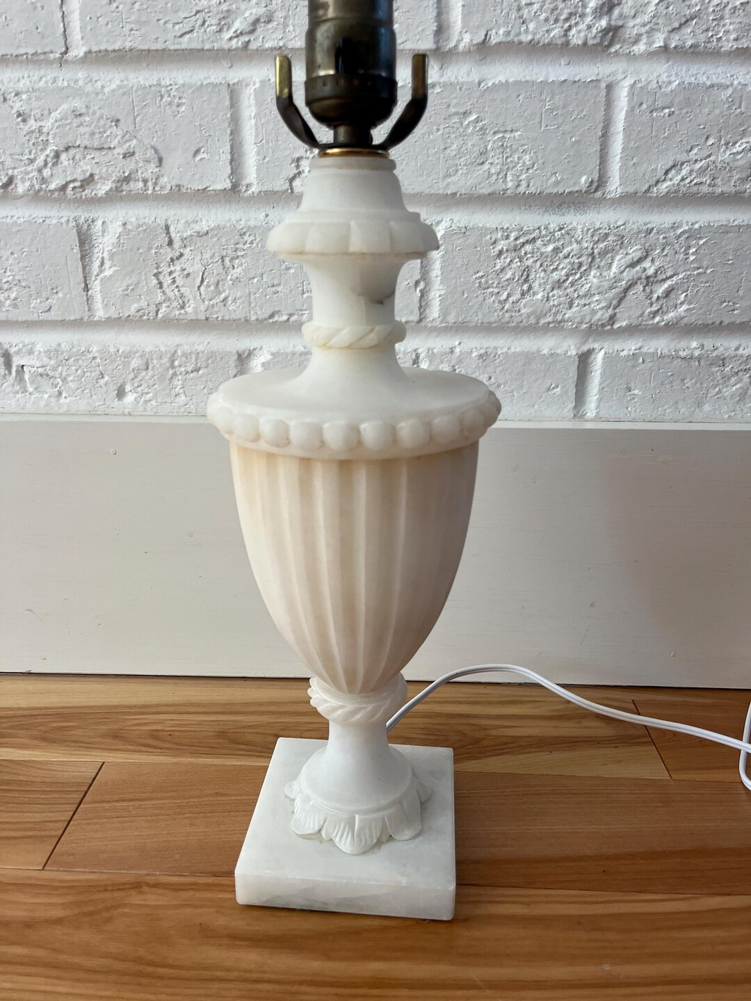 Alabaster Urn Lamp Vintage Marble Stone Table Lamp, Newly Rewired - Etsy | Etsy (US)