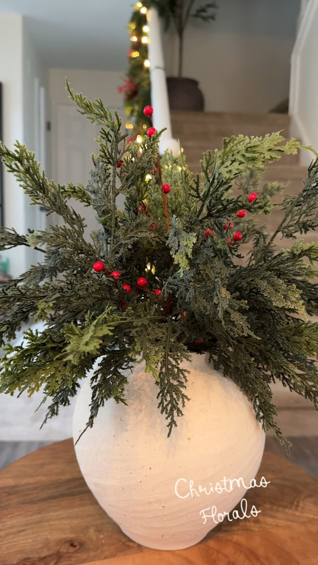 the perfect christmas stems 🎄❣️

cedar branches, christmas florals, faux florals 

#LTKHoliday #LTKHome #LTKSeasonal