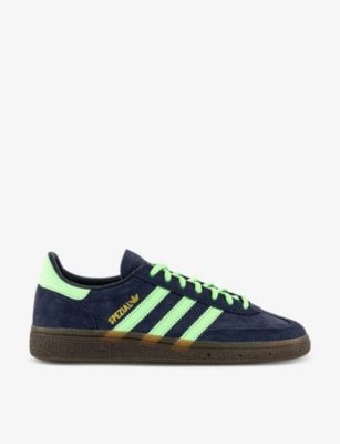 Handball Spezial brand-stripe suede trainers | Selfridges