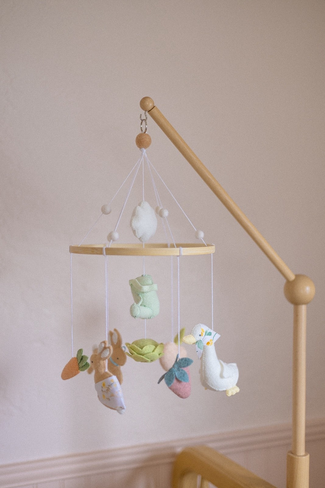 hattie’s mobile 🪿🥕🐰🌼

#LTKBaby