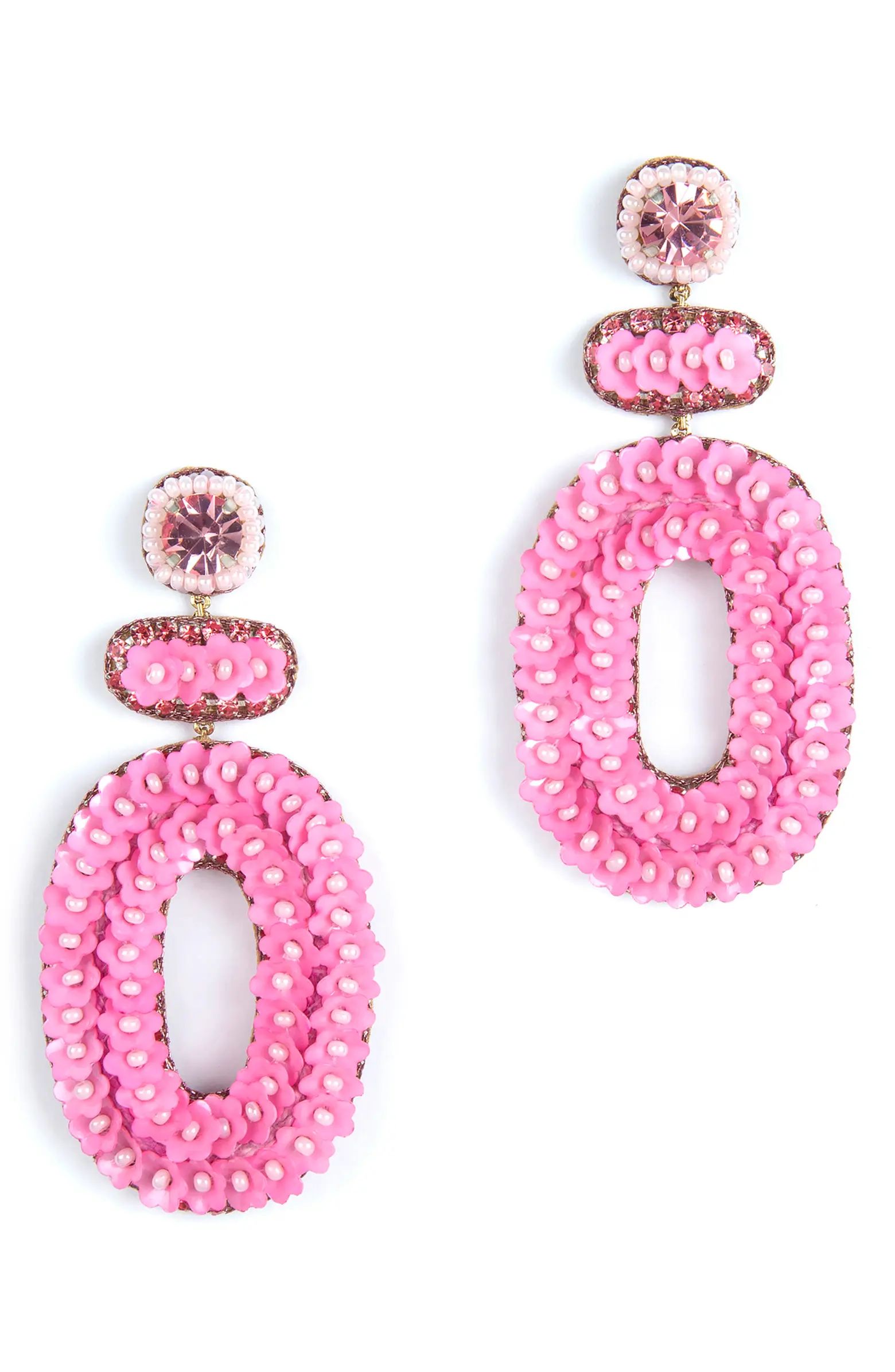 Deepa Gurnani Britt Floral Drop Earrings | Nordstrom | Nordstrom