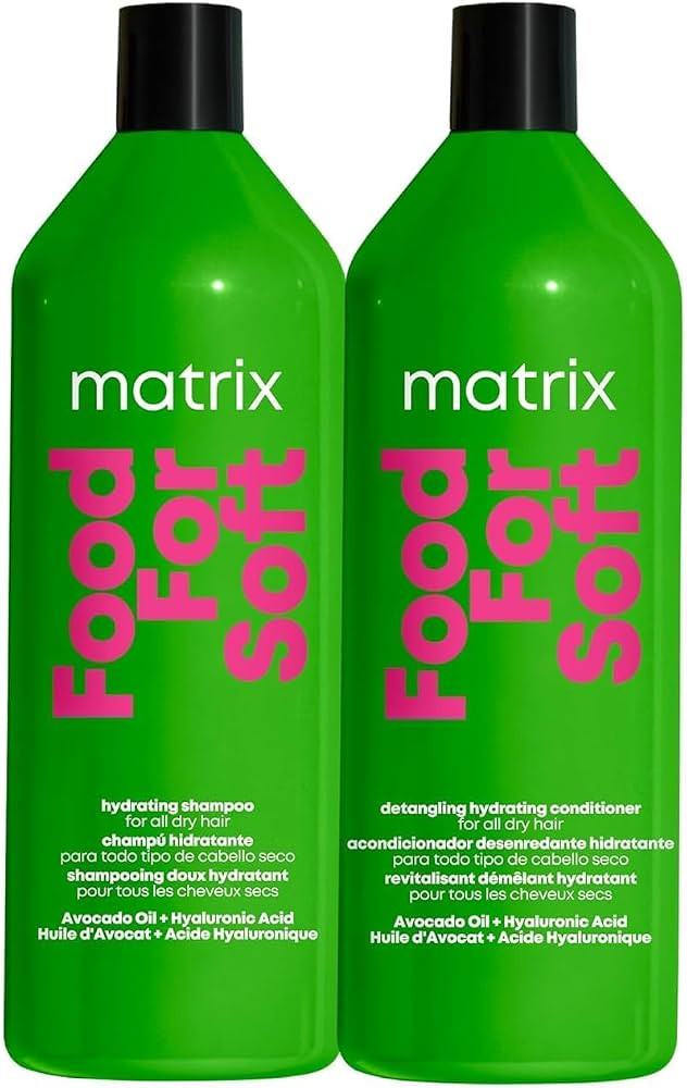Matrix Food For Soft Shampoo & Conditioner Set \u2013 For Dry Hair, 33.8 Fl Oz | Amazon (US)