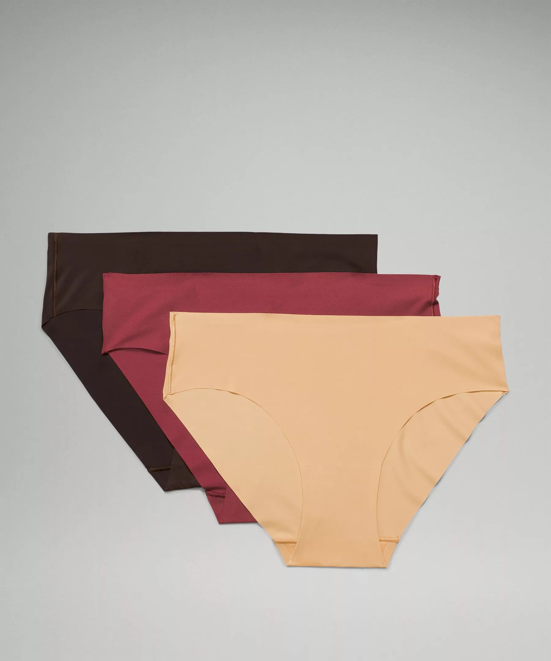 InvisiWear Mid-Rise Bikini Underwear 3 Pack | Lululemon (US)