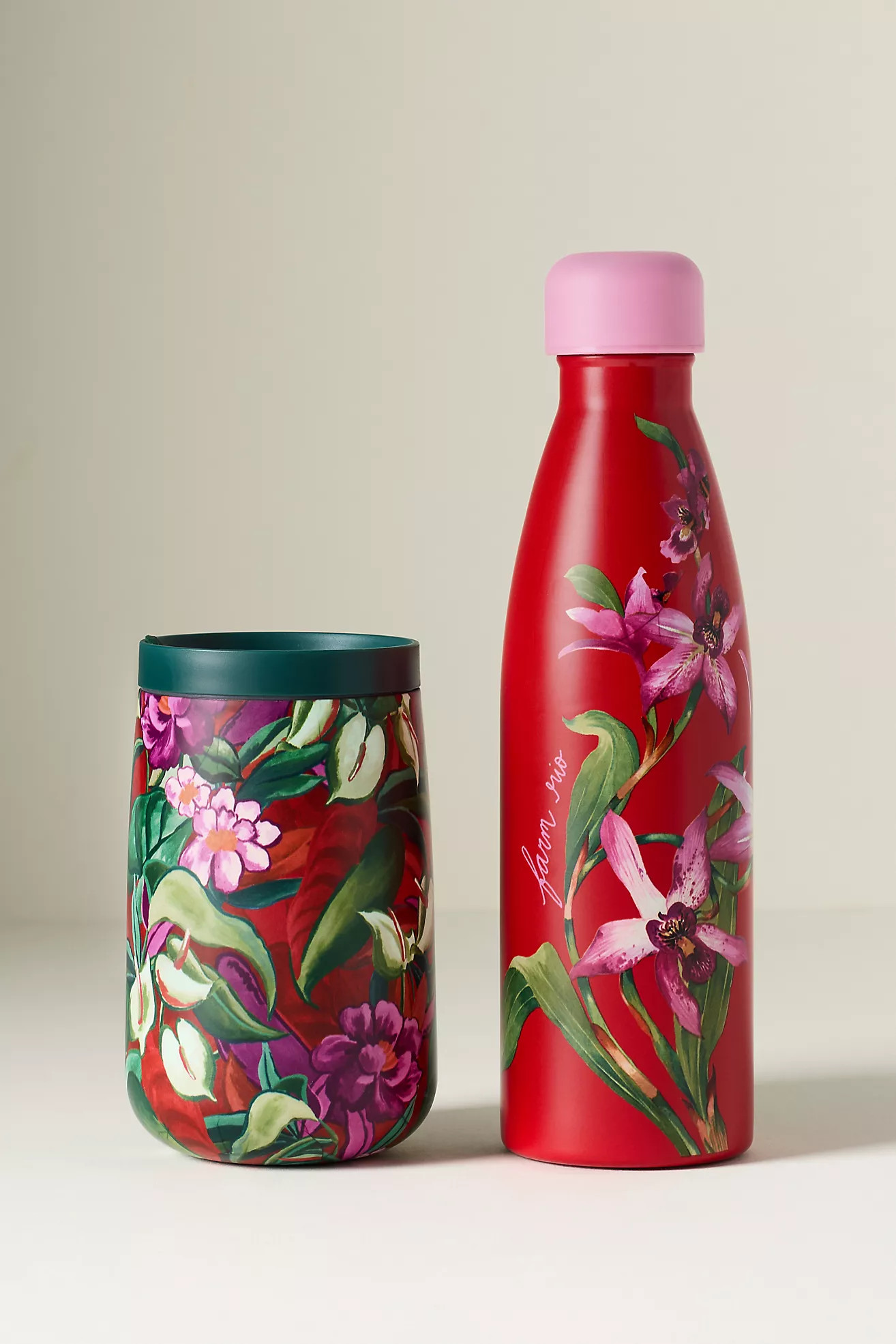 Farm Rio Thirst For Joy Water Bottle Set | Anthropologie (US)
