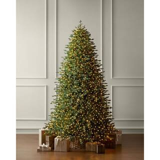 9 ft SMART Grand Duchess Twinkling Balsam Fir LED Pre-Lit Tree T28 | The Home Depot
