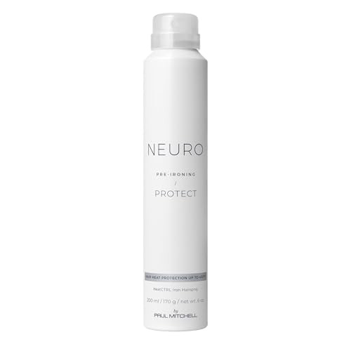 Neuro by Paul Mitchell Protect HeatCTRL Iron Hairspray, Perfect Prep + Finish For Heat Styling, For All Hair Types, 6 oz | Amazon (US)