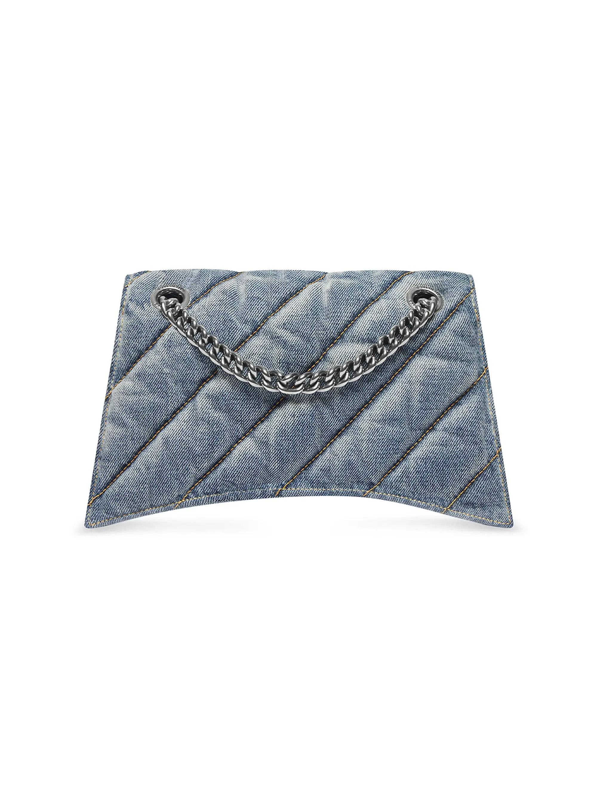 Crush Small Chain Bag Quilted Denim | Saks Fifth Avenue