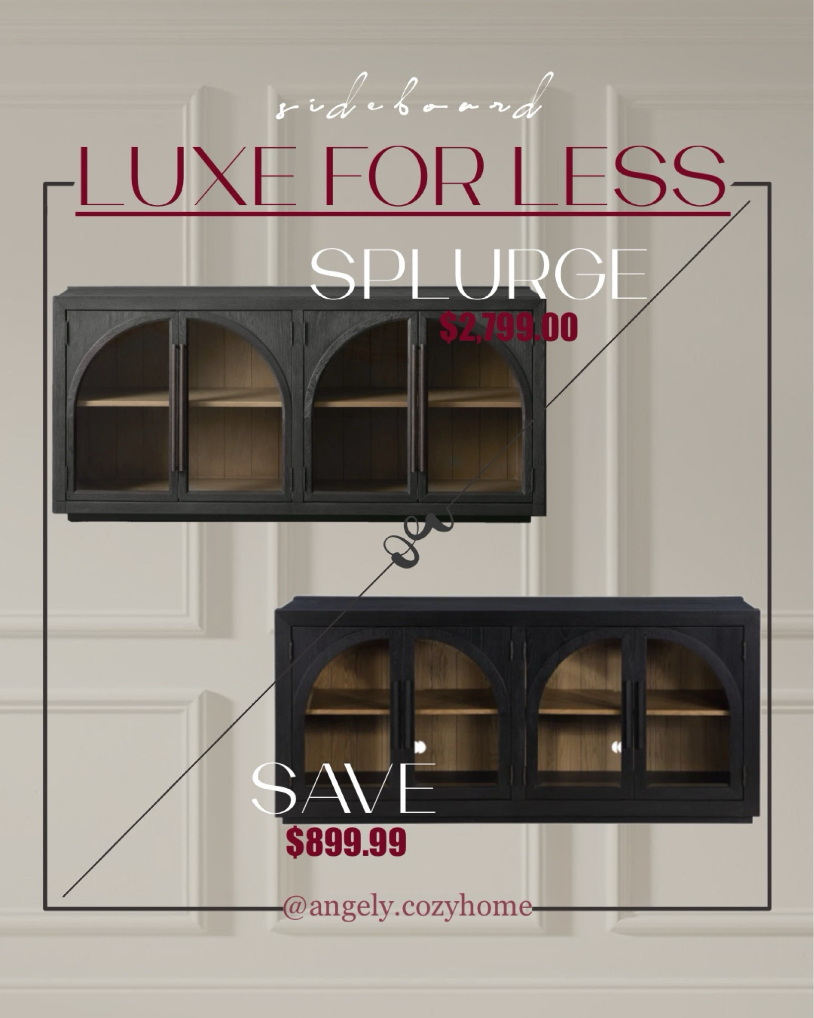 Save or Splurge - Sideboard 🖤 

#LTKSaleAlert #LTKHome #LTKFallSale