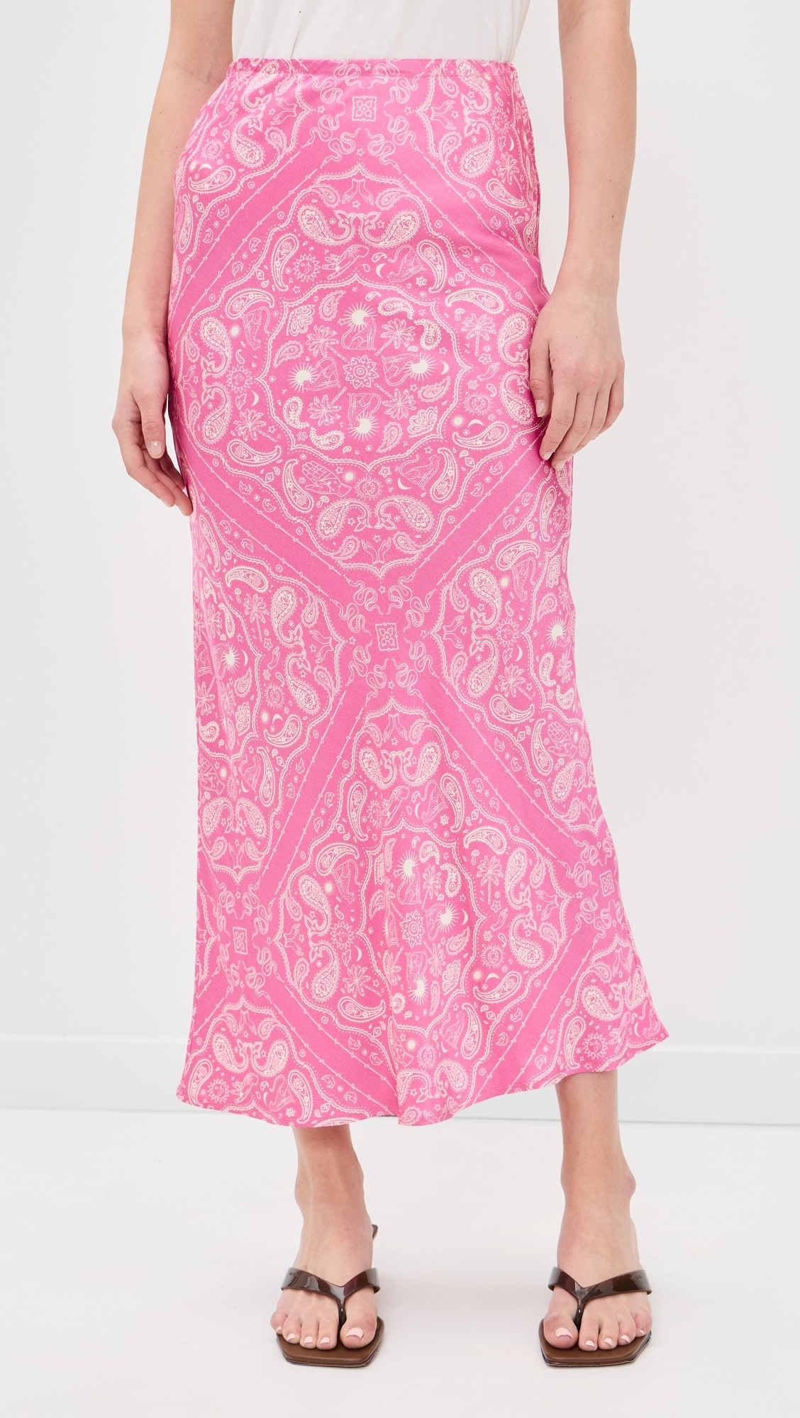Pink Bandana Dorris Skirt | Shopbop