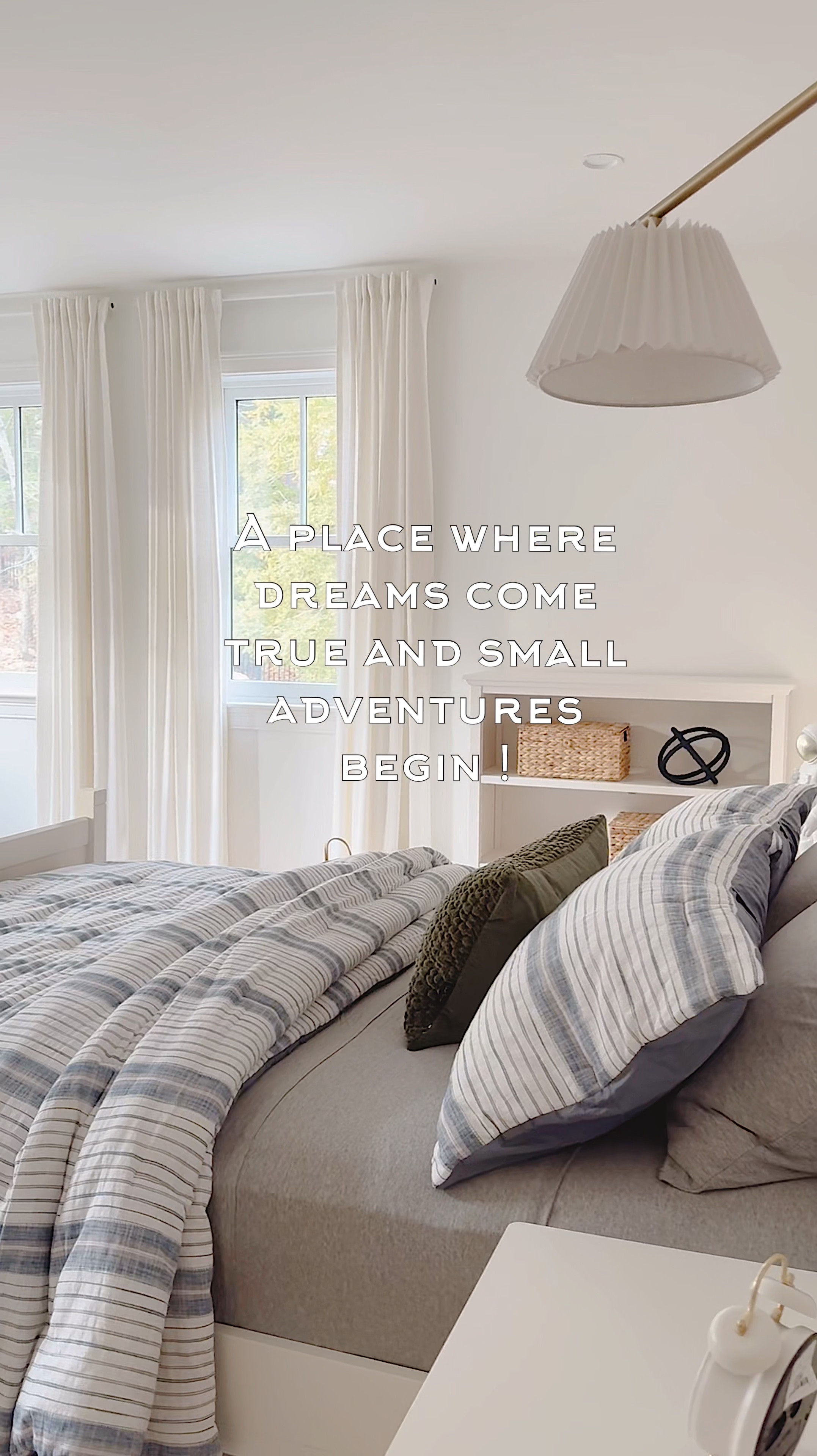 A place where dreams come true and small adventures begin.

#LTKHome #LTKWatchNow #LTKKids