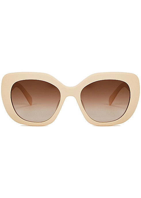 Oversized oval-frame sunglasses | Harvey Nichols (Global)