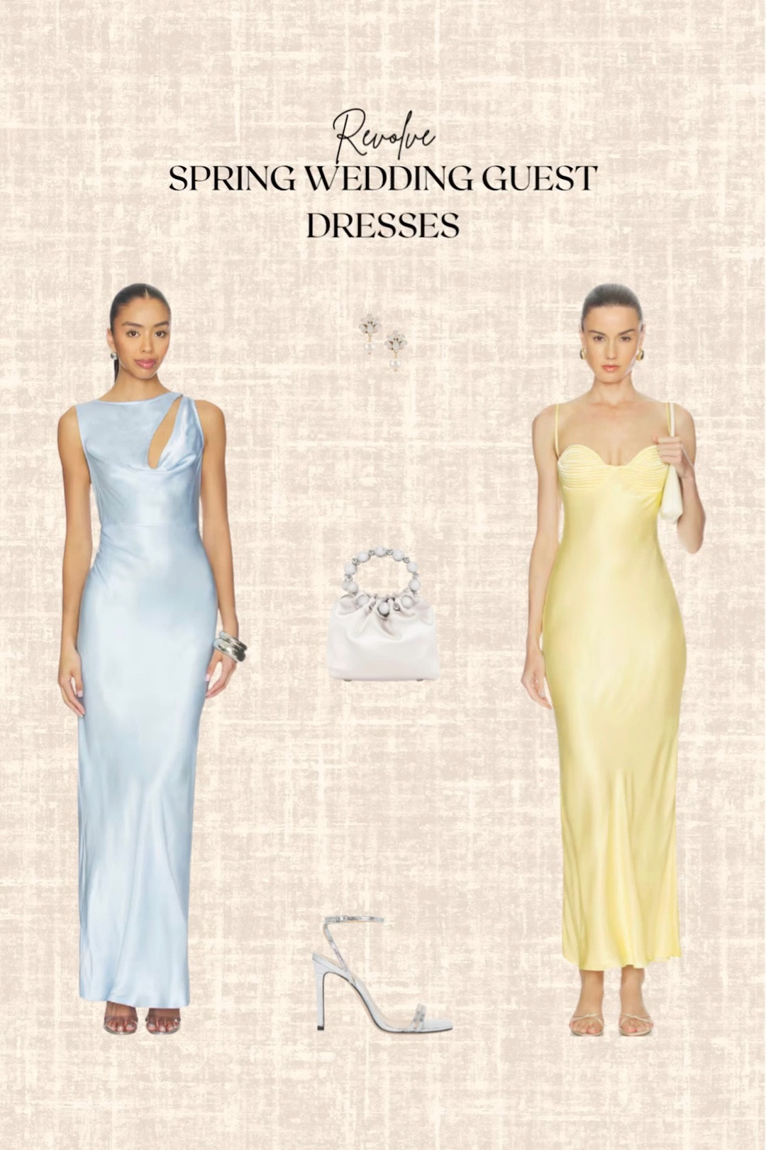 Revolve Wedding guest dresses! 

Dresses, clutch, earrings, heels 

#LTKWedding #LTKSeasonal #LTKootd