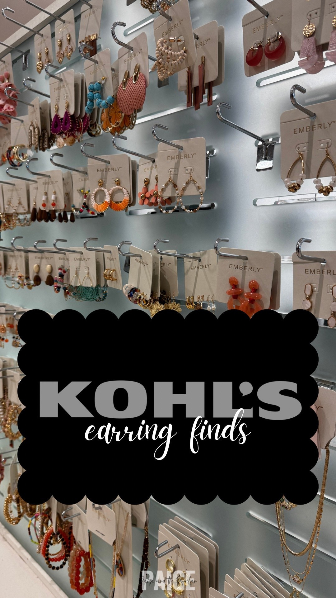 Kohls has the cutest jewelry right now and most of which is on sale!!