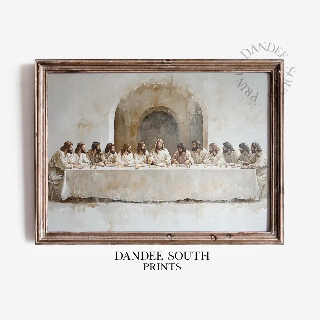 Christian Wall Art PRINTABLE | The Last Supper Digital Wall Art
| Jesus and Twelve Disciples Digital Painting | Etsy Wall Art 




Religious Artwork, 

#LTKHome #LTKSeasonal #LTKSaleAlert