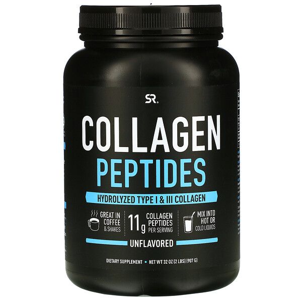 Sports Research, Collagen Peptides, Unflavored, 32 oz (907 g) | iHerb