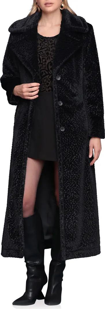 Faux Shearling Maxi Coat | Nordstrom