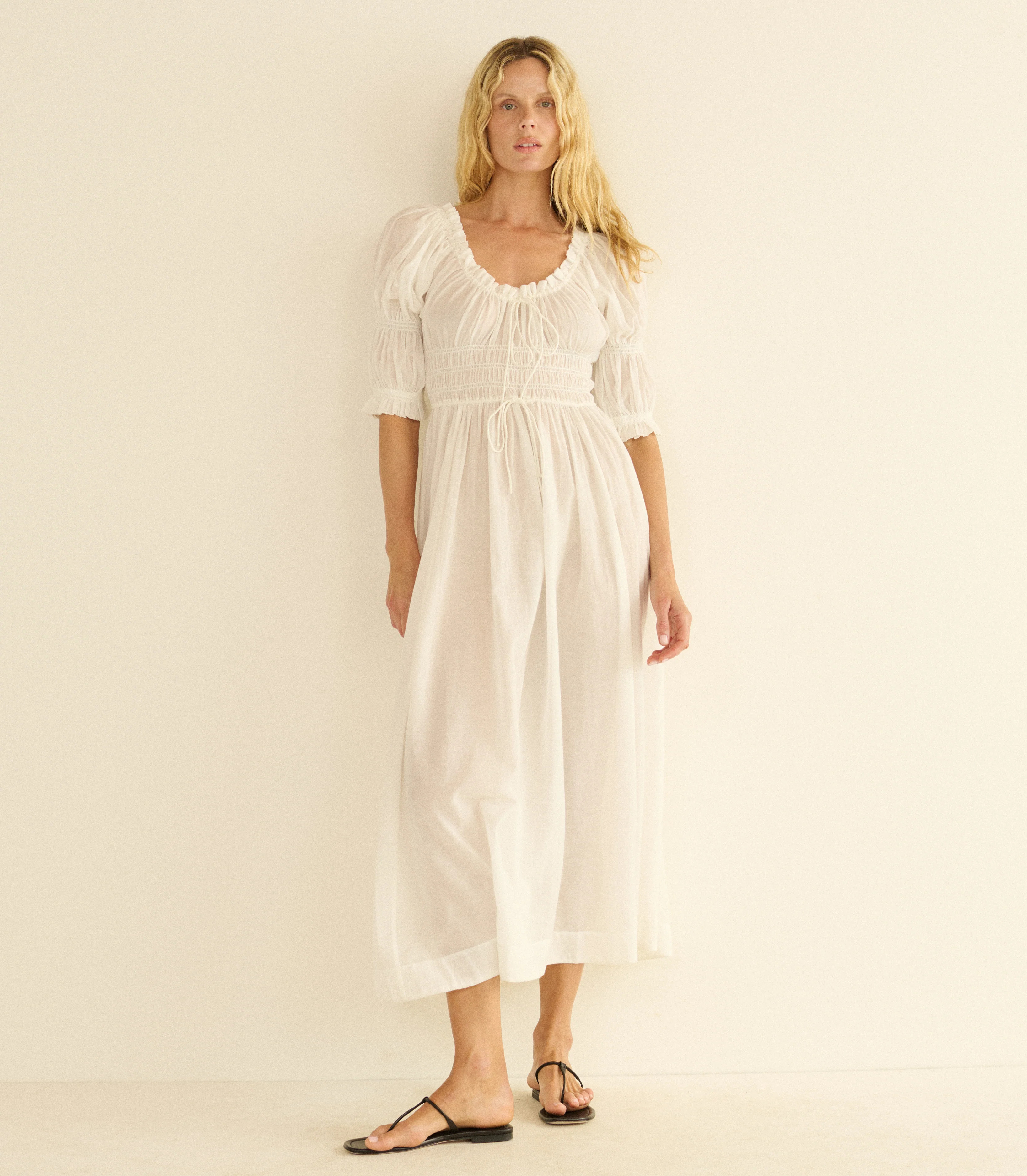 Ischia Dress - Salt | D\u00d4EN | DOEN