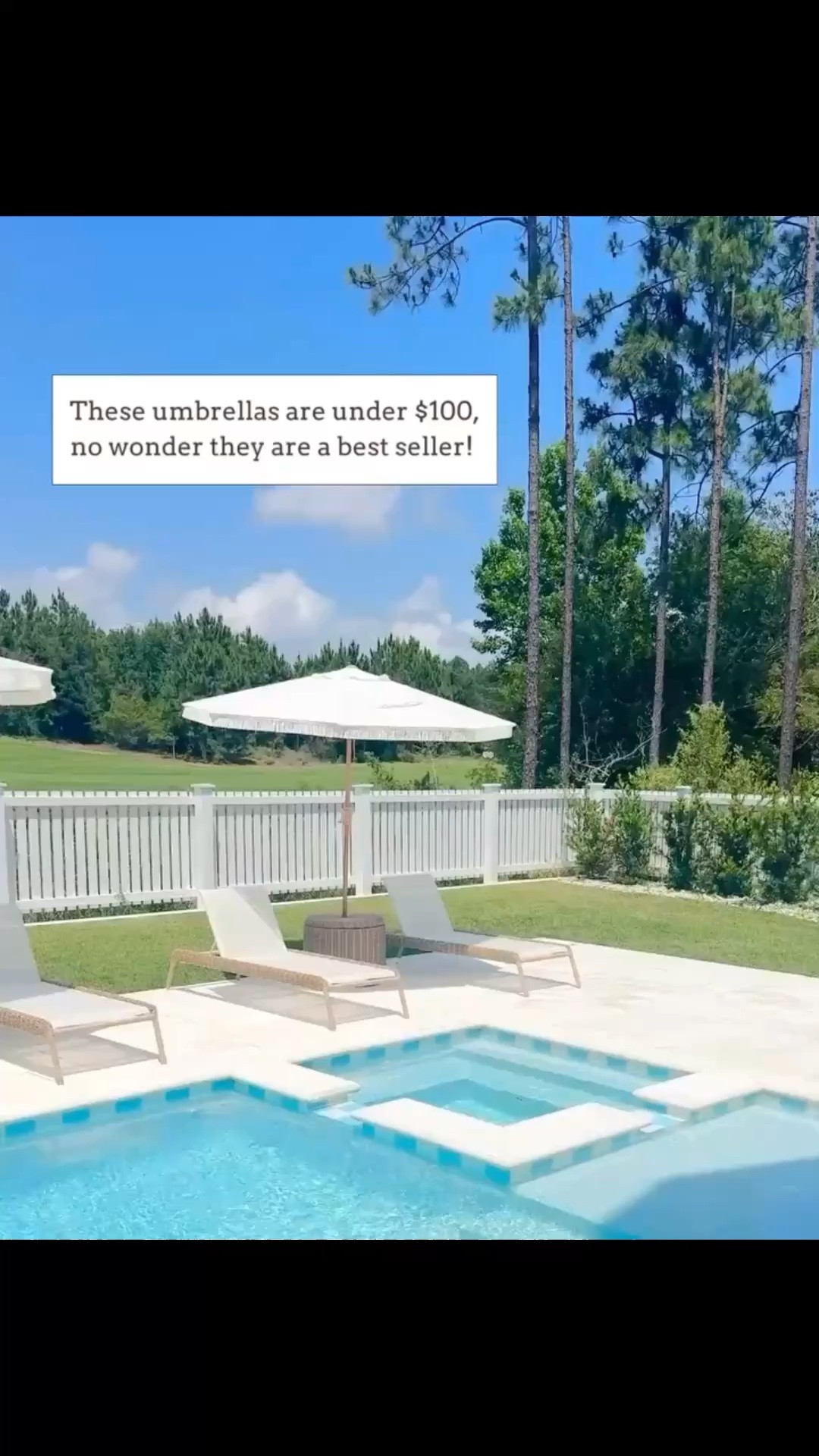 Coastal home pool umbrella 🙌🏻🙌🏻

#LTKSeasonal #LTKHome