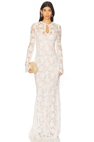 Stone Cold Fox x REVOLVE Grace Gown in Ivory from Revolve.com | Revolve Clothing (Global)