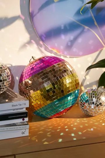 Rainbow Disco Ball | Urban Outfitters (US and RoW)