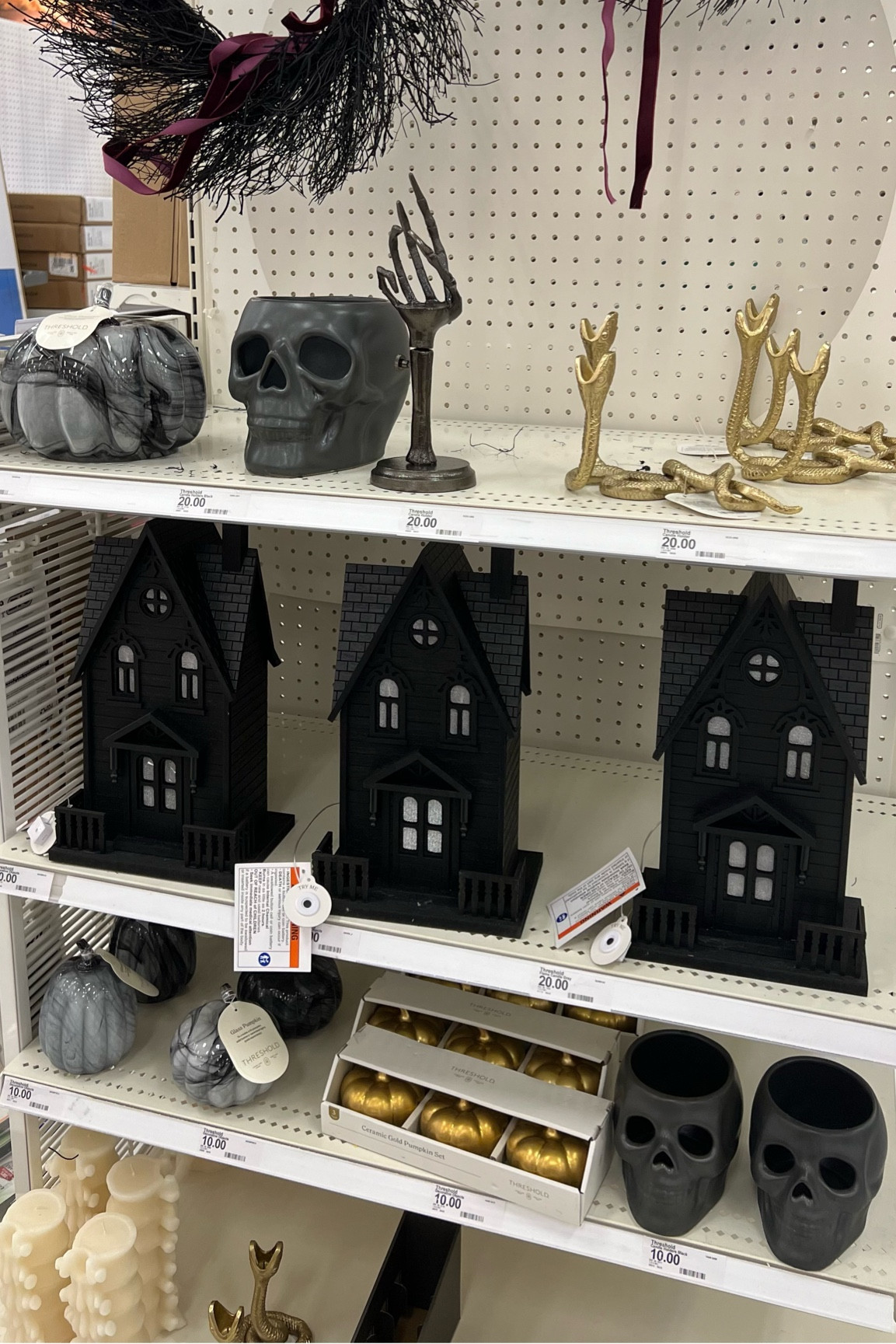 @target Halloween collection this year is so good! #halloween #halloweendecor #thresholdhalloween #thresholddecor #homedecor #spookydecor #skeletonhand #skeleton #candlestickholder

#LTKHome #LTKFindsUnder50 #LTKSeasonal