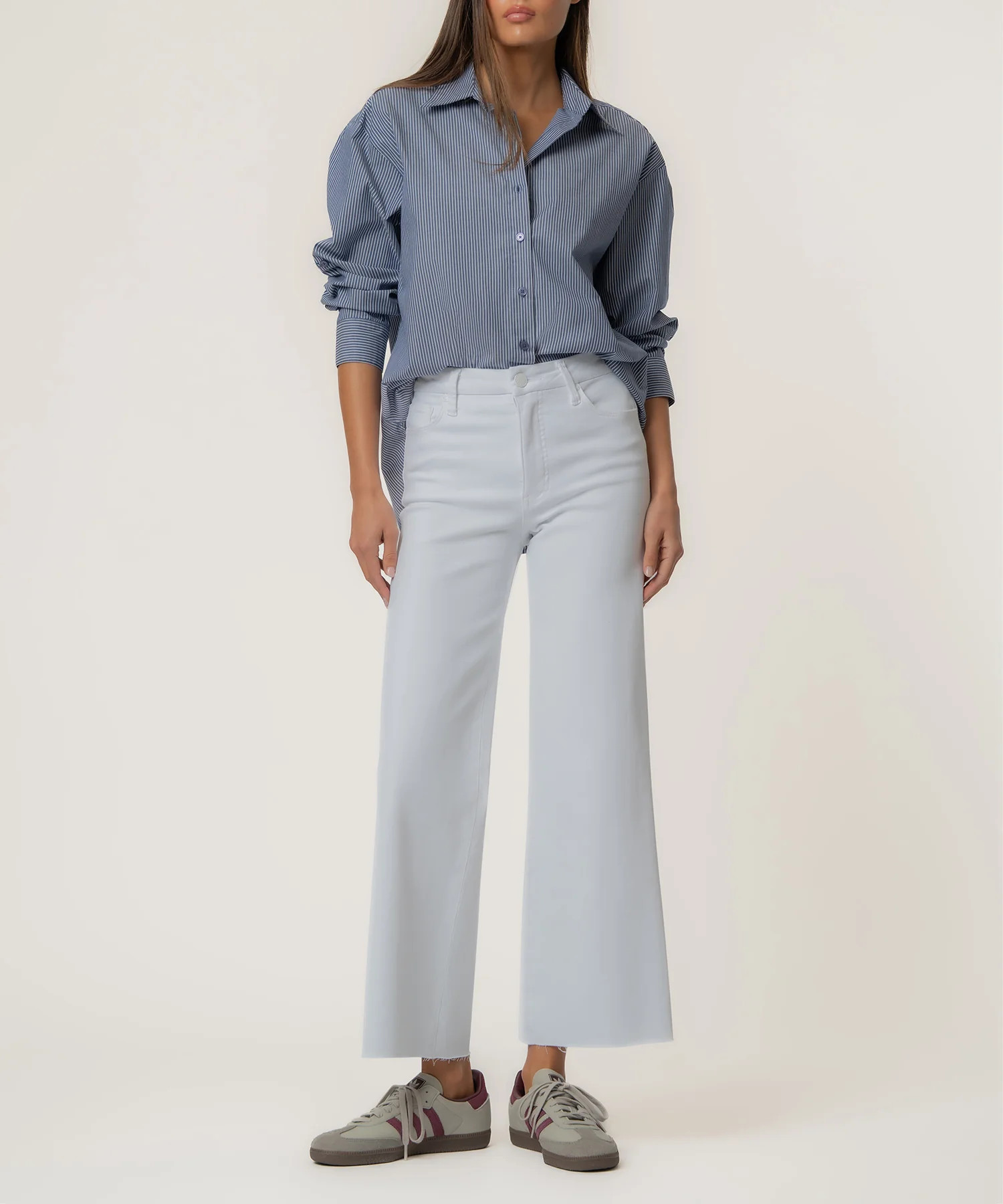 Meg High Rise Wide Leg in Optic White - Kut from the Kloth | Kut From Kloth